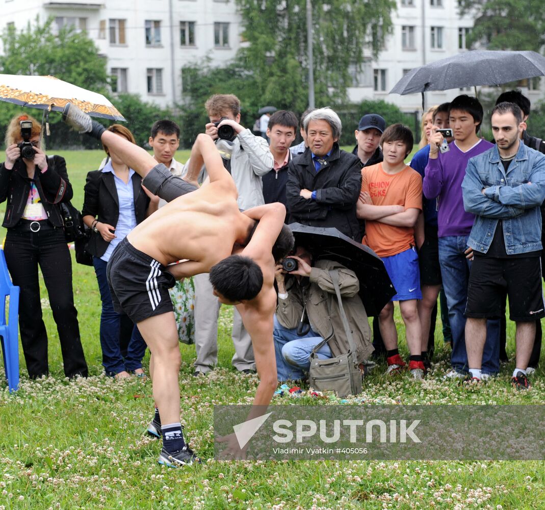 Yakut "Ysyakh" festival in Moscow