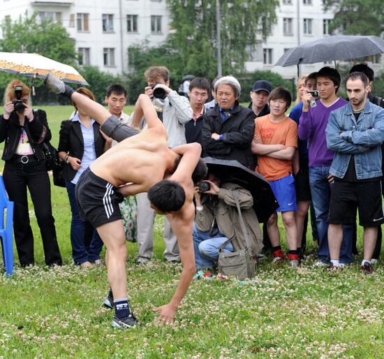 Yakut "Ysyakh" festival in Moscow