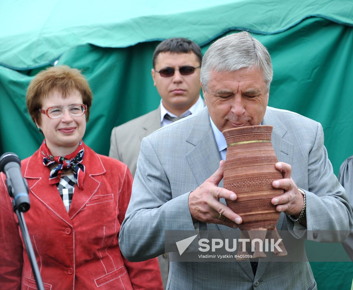 Yakut "Ysyakh" festival in Moscow