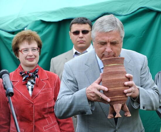 Yakut "Ysyakh" festival in Moscow