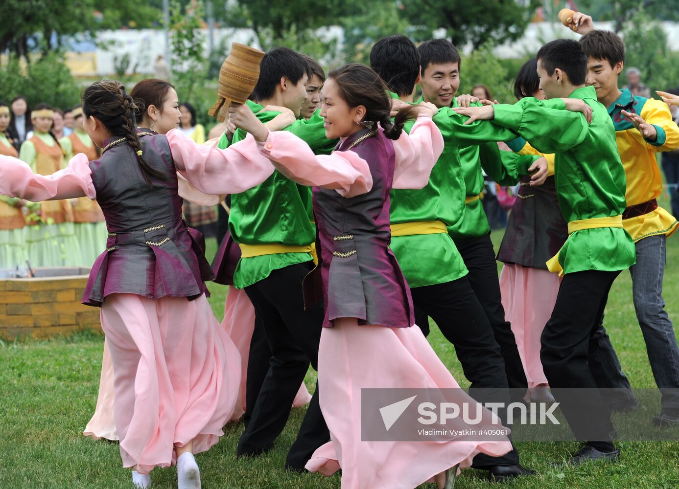 Yakut "Ysyakh" festival in Moscow