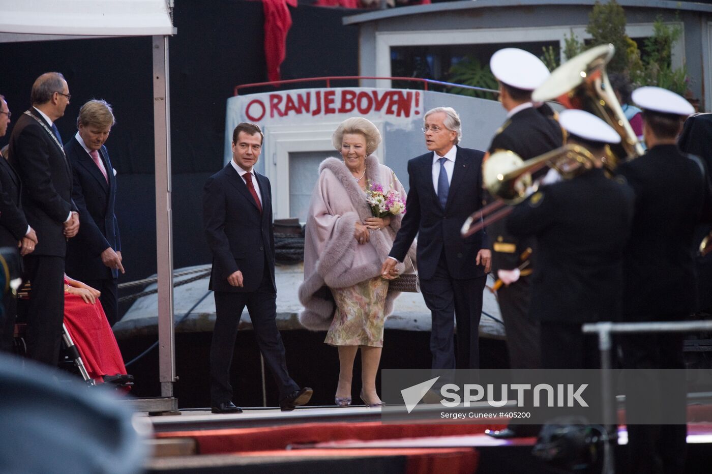 Russian President Dmitry Medvedev's visit to Netherlands: Day 2