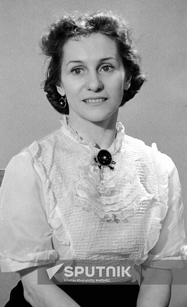 Ballet dancer Olga Lepeshinskaya