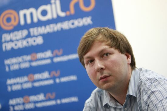 Dmitry Mishin, CEO of Mail.Ru