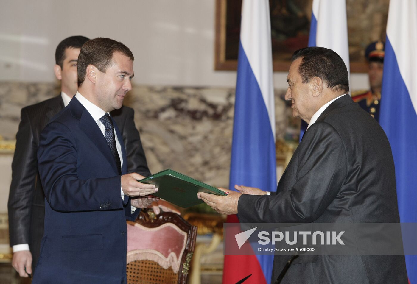 Dmitry Medvedev's official visit to Egypt