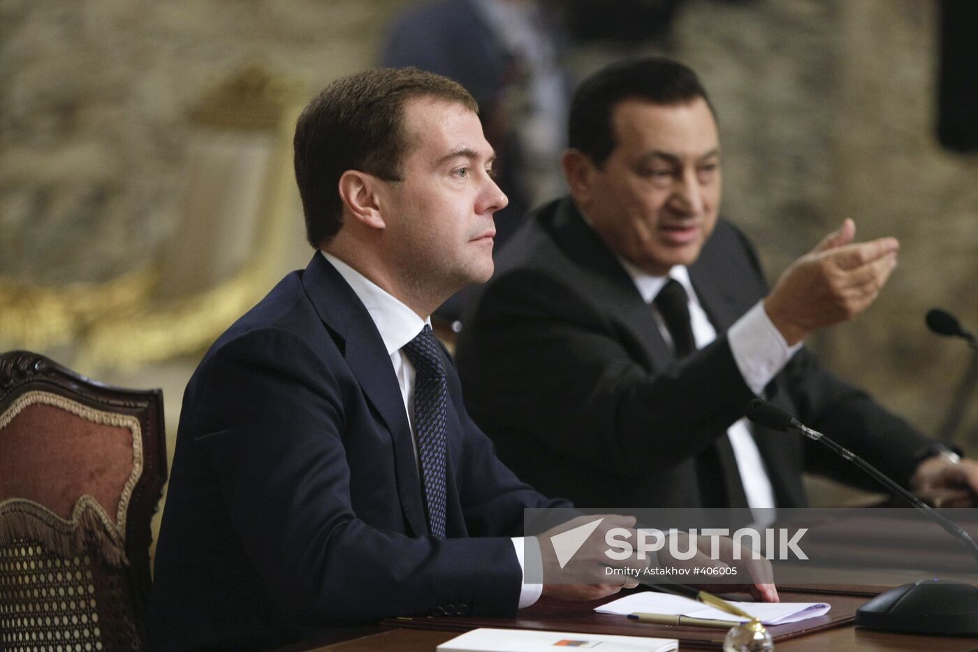 Dmitry Medvedev's official visit to Egypt