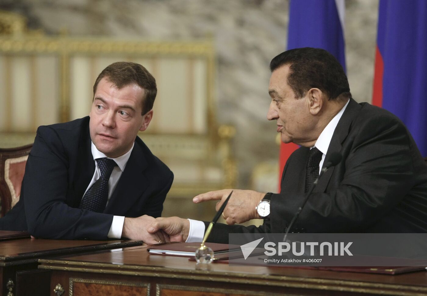Dmitry Medvedev's official visit to Egypt
