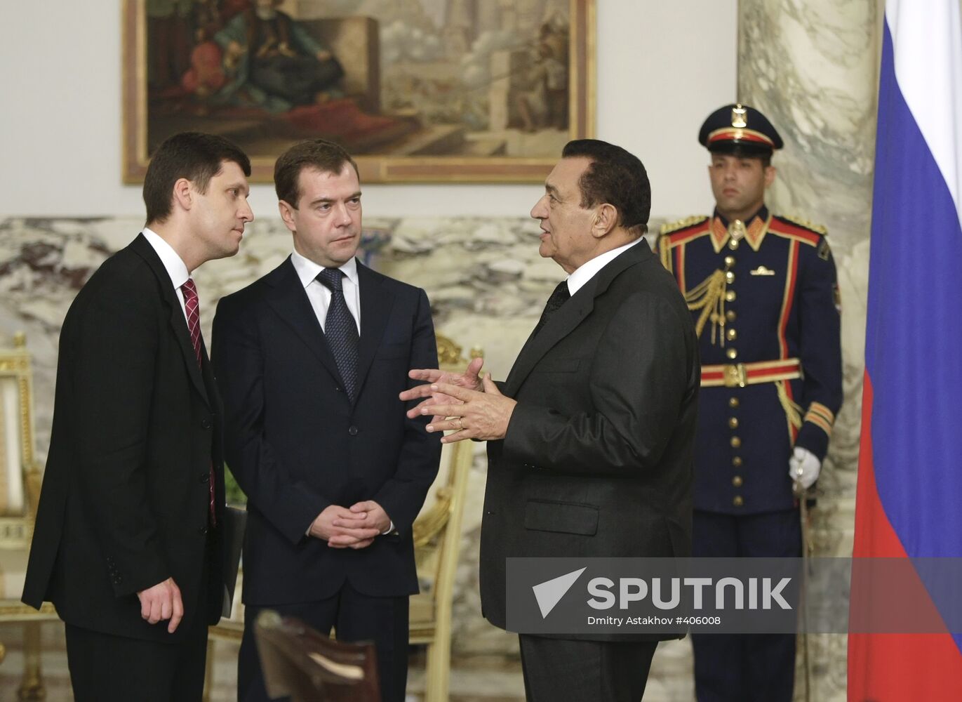 Dmitry Medvedev's official visit to Egypt