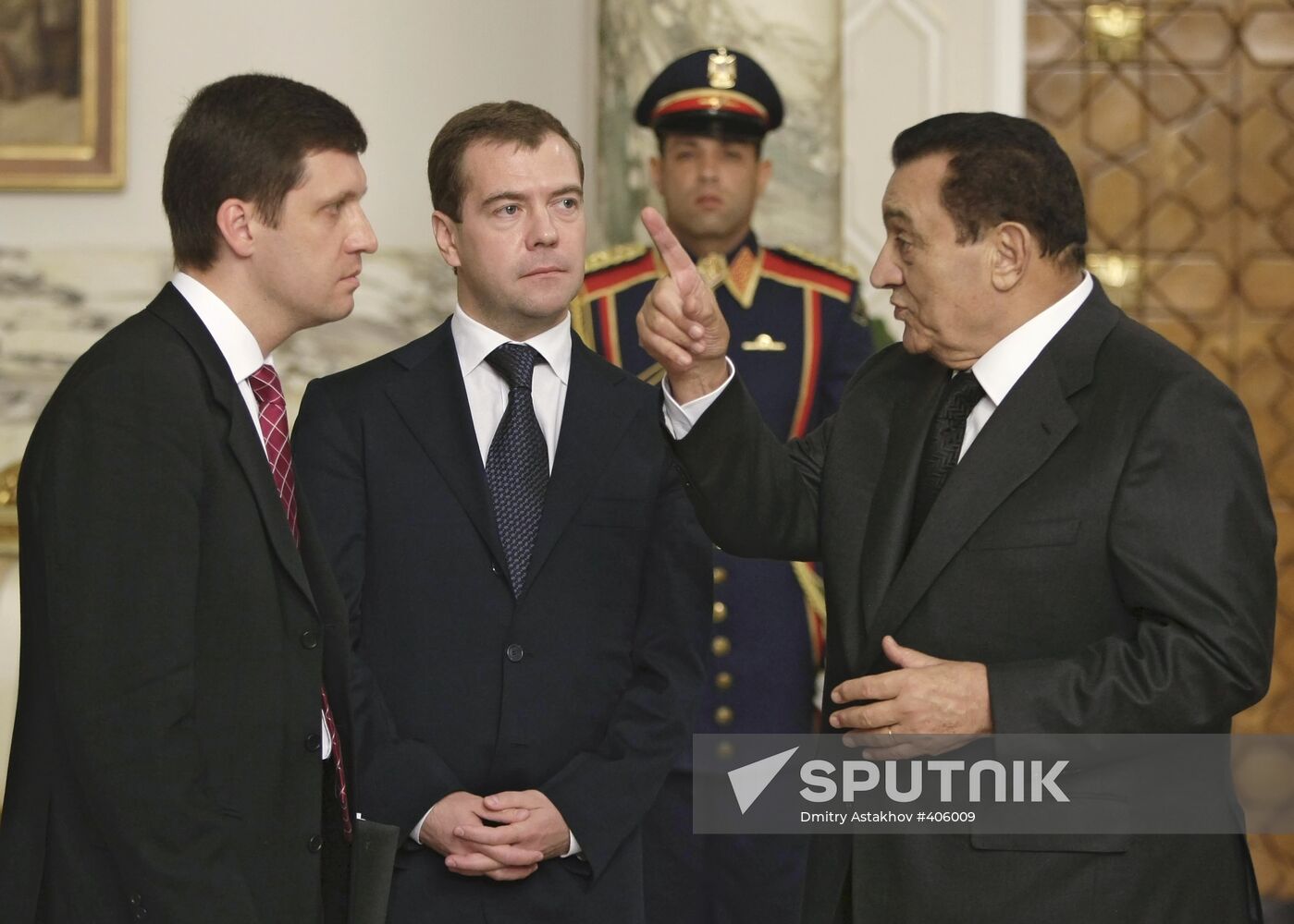 Dmitry Medvedev's official visit to Egypt