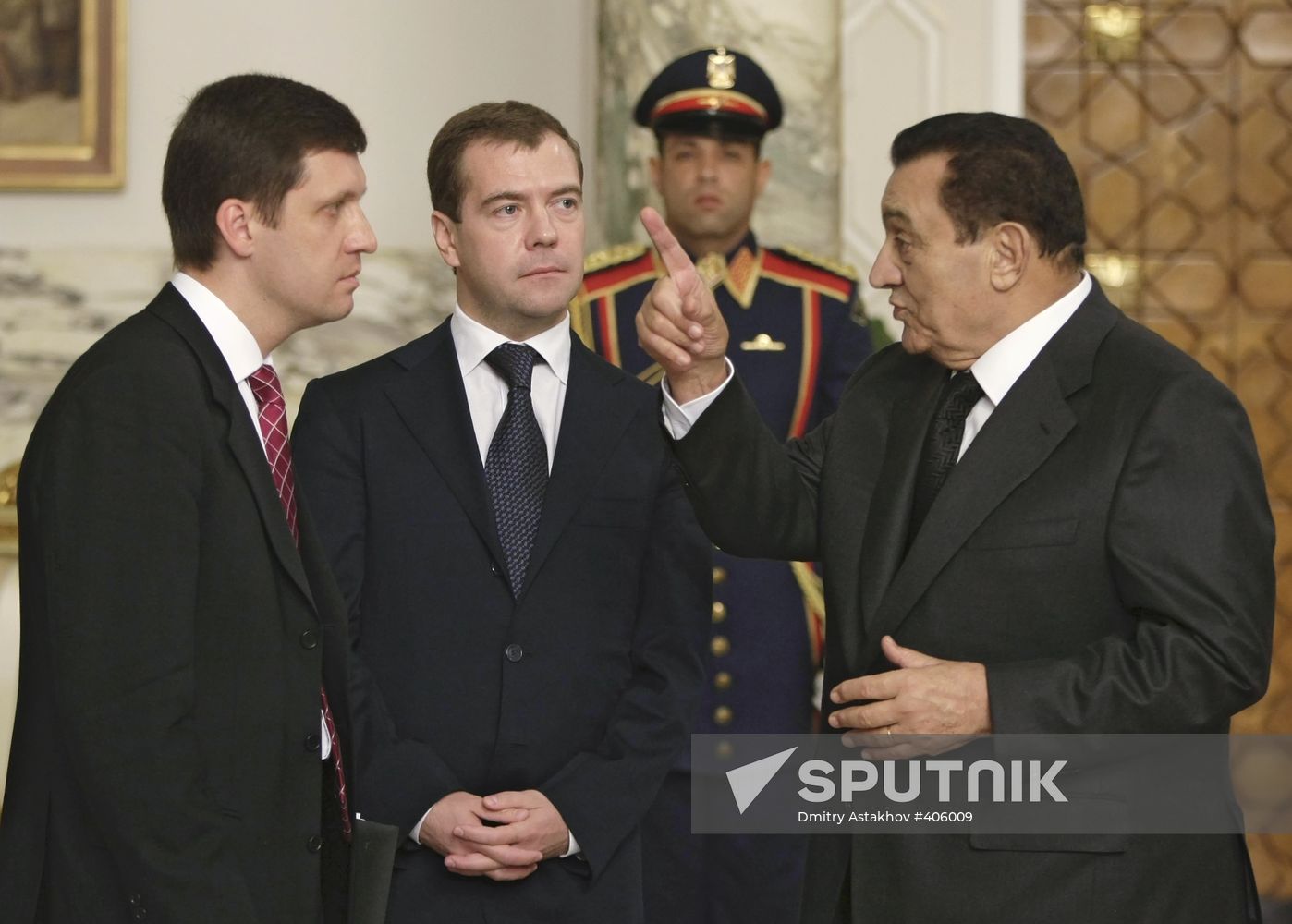 Dmitry Medvedev's official visit to Egypt