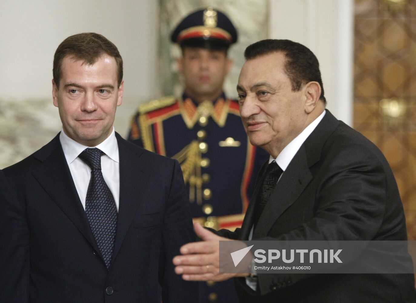 Dmitry Medvedev's official visit to Egypt