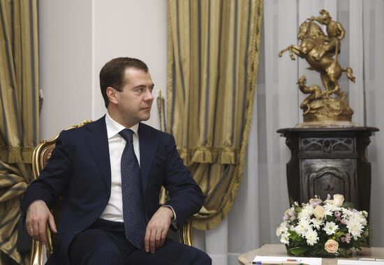 President Dmitry Medvedev's official visit to Cairo