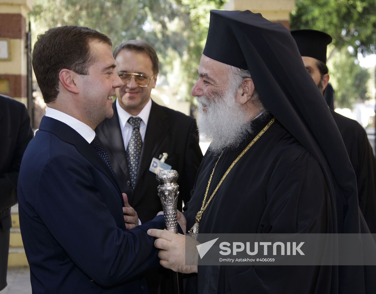 President Dmitry Medvedev's official visit to Egypt