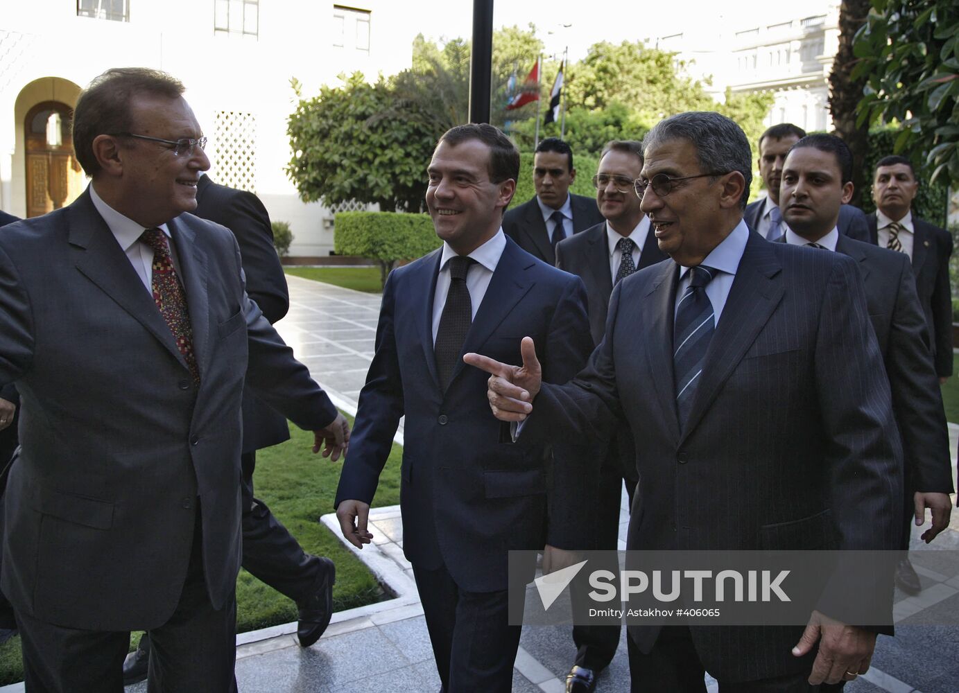 President Dmitry Medvedev's official visit to Egypt