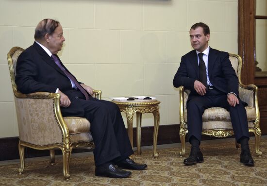 Dmitry Medvedev's official visit to Egypt
