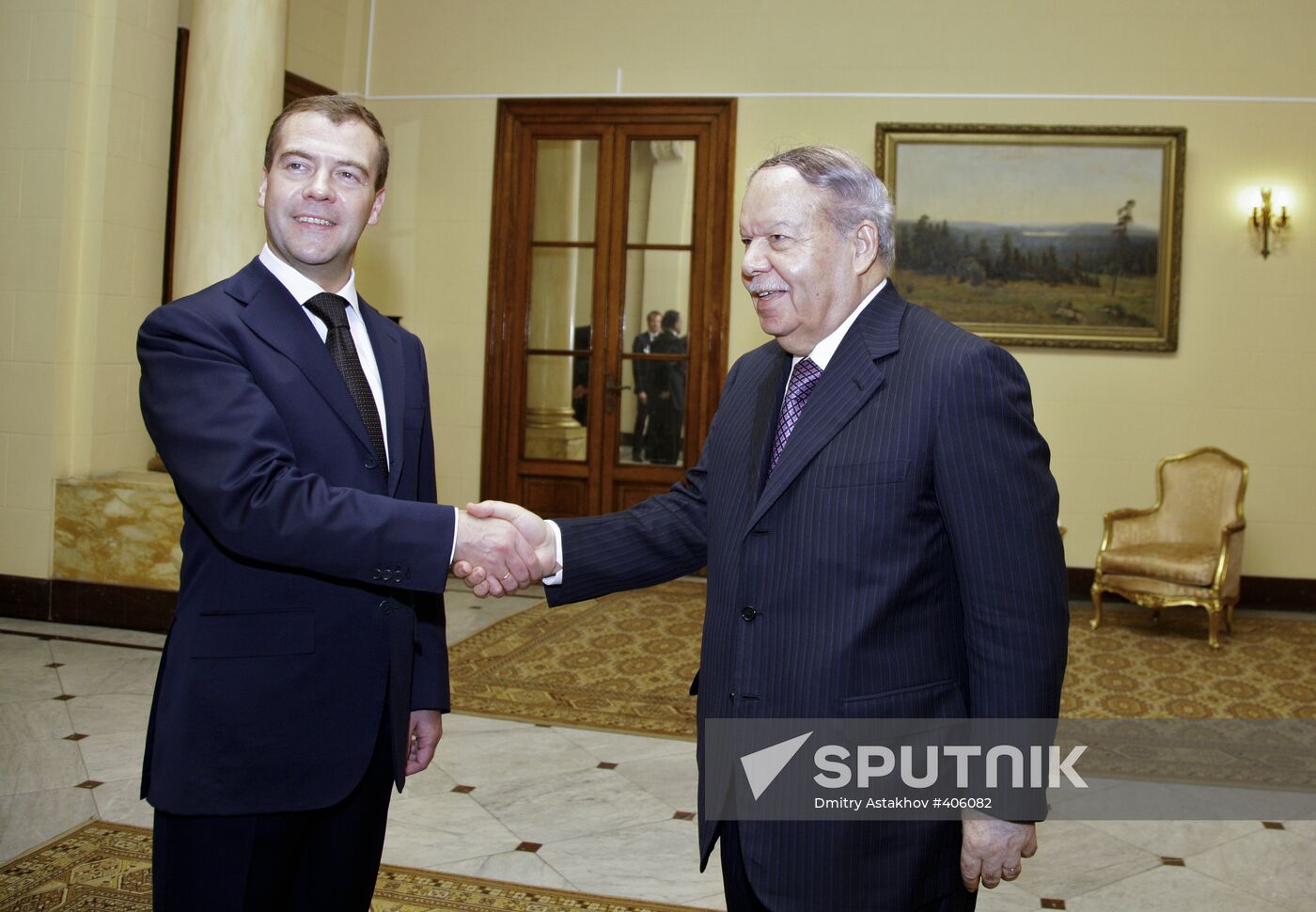 Dmitry Medvedev's official visit to Egypt
