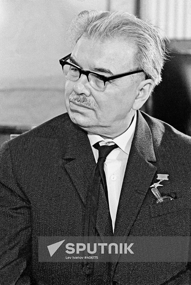 Writer Leonid Leonov