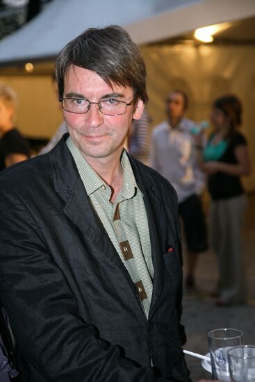 Sergei Sholokhov attends party at Moscow Film Festival