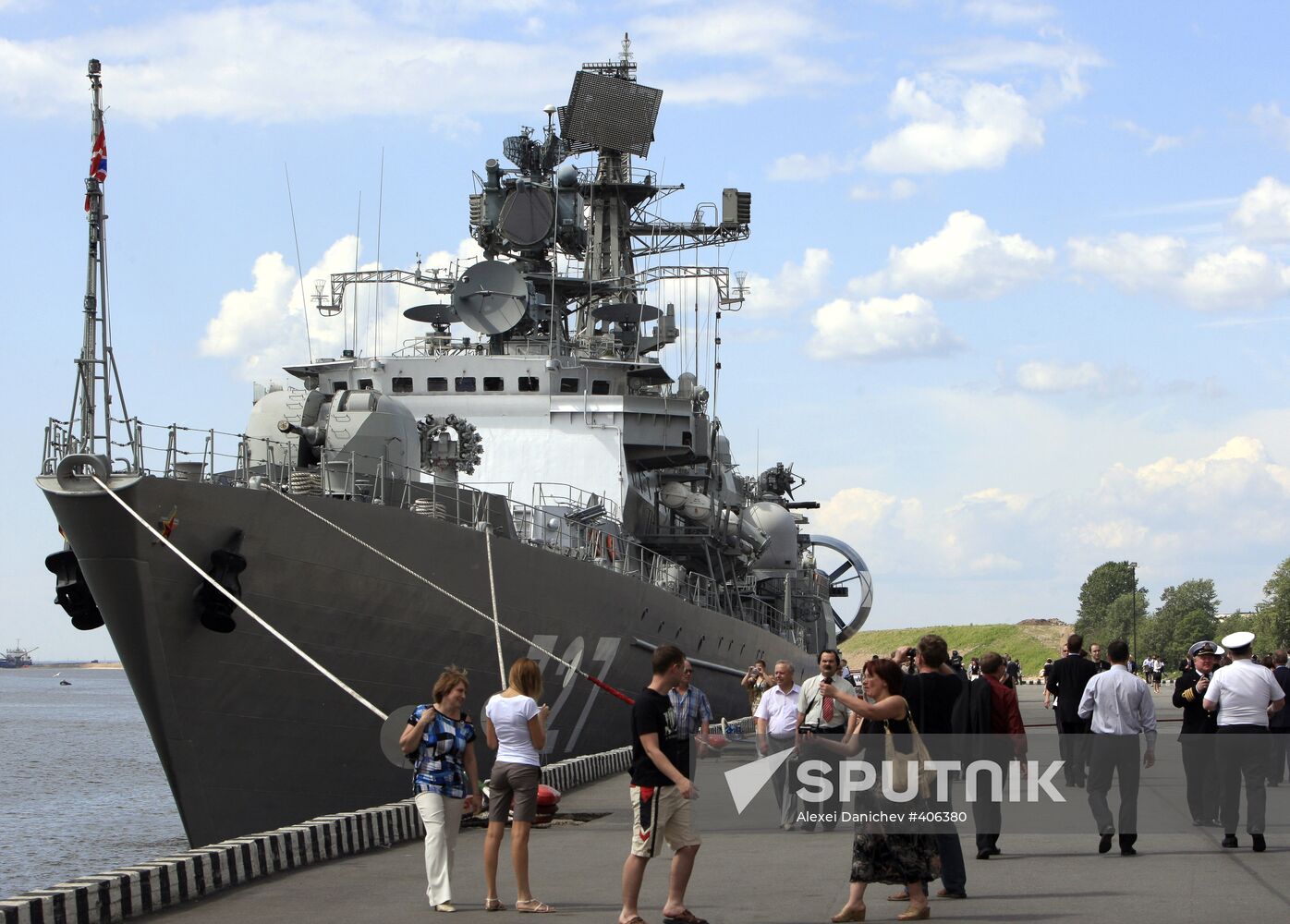 IV International Naval Show (INS) in St. Petersburg