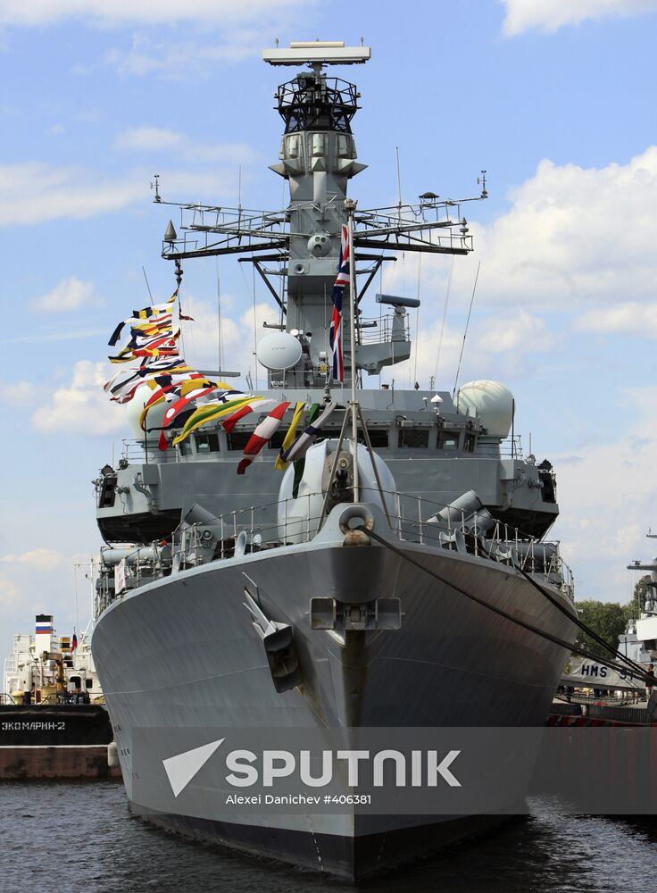 IV International Naval Show (INS) in St. Petersburg