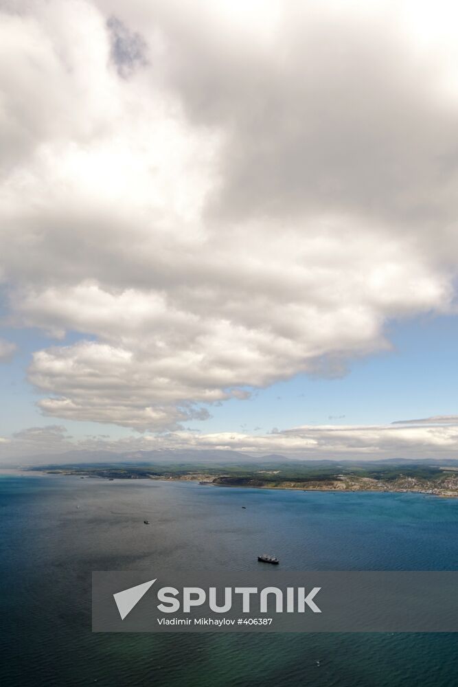 View of Sakhalin Island