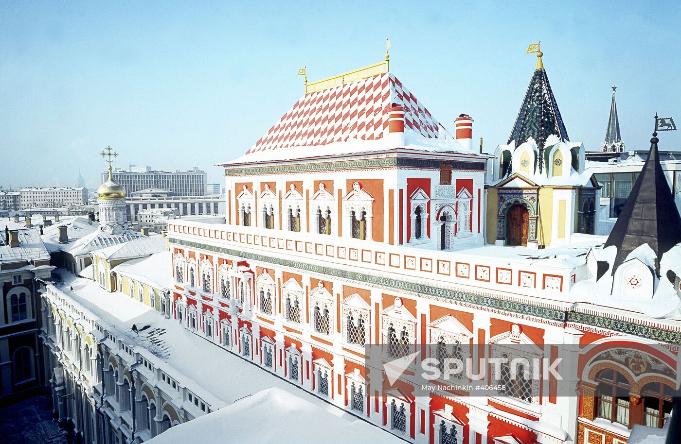 The Terem Palace in the Moscow Kremlin
