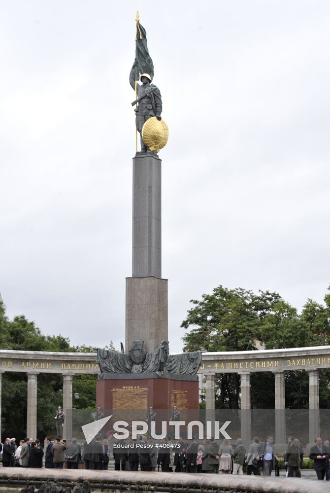 Monument to Soviet liberators in Vienna