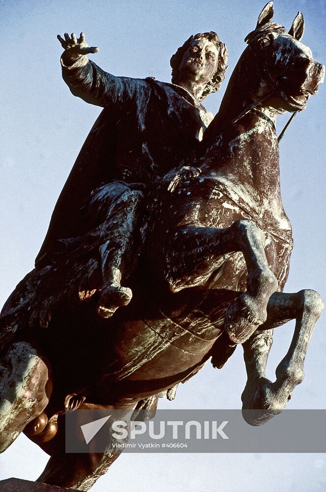 Monument to Peter the Great in St. Petersburg