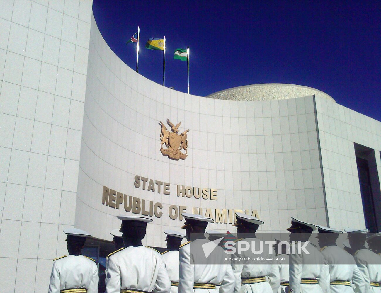 Russian President Dmitry Medvedev pays official visit to Namibia