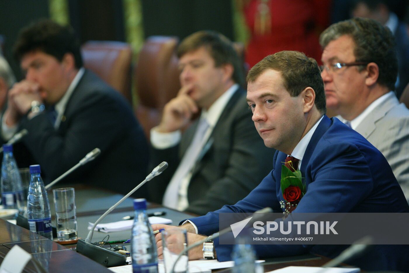 Russian President Dmitry Medvedev pays official visit to Namibia