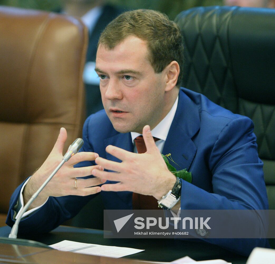 Russian President Dmitry Medvedev pays official visit to Namibia