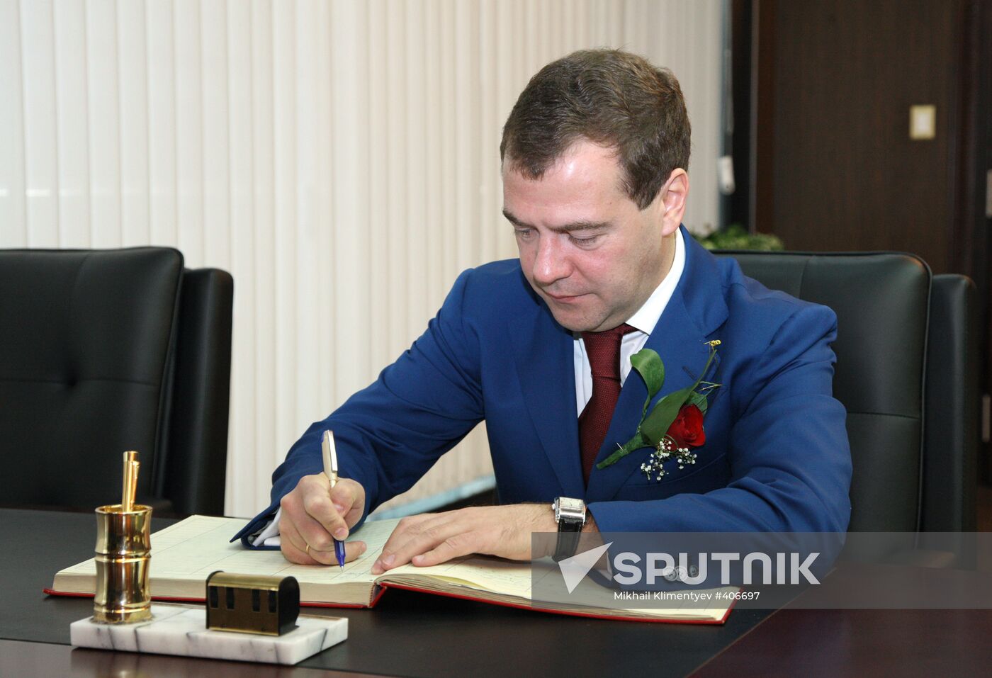 Russian President Medvedev's official visit to Namibia