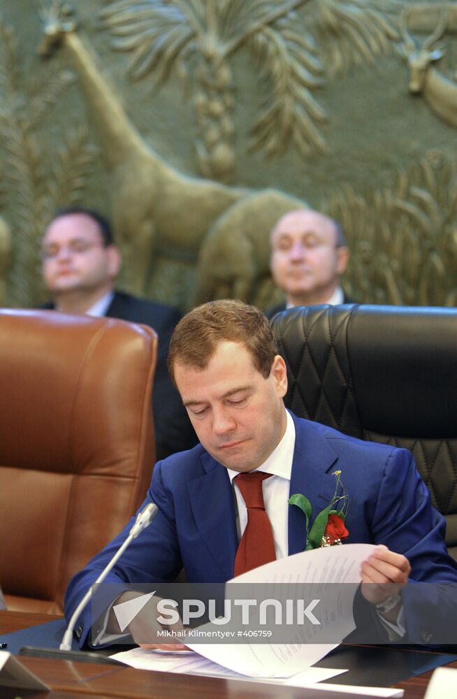 President Dmitry Medvedev's official visit to Namibia