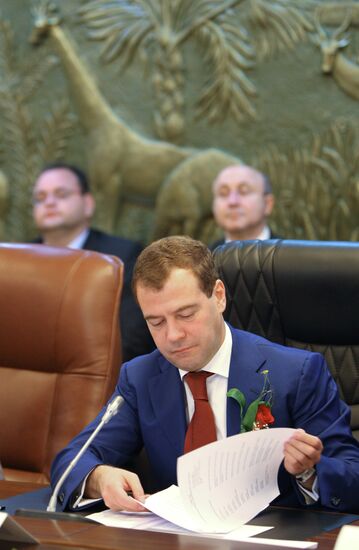 President Dmitry Medvedev's official visit to Namibia