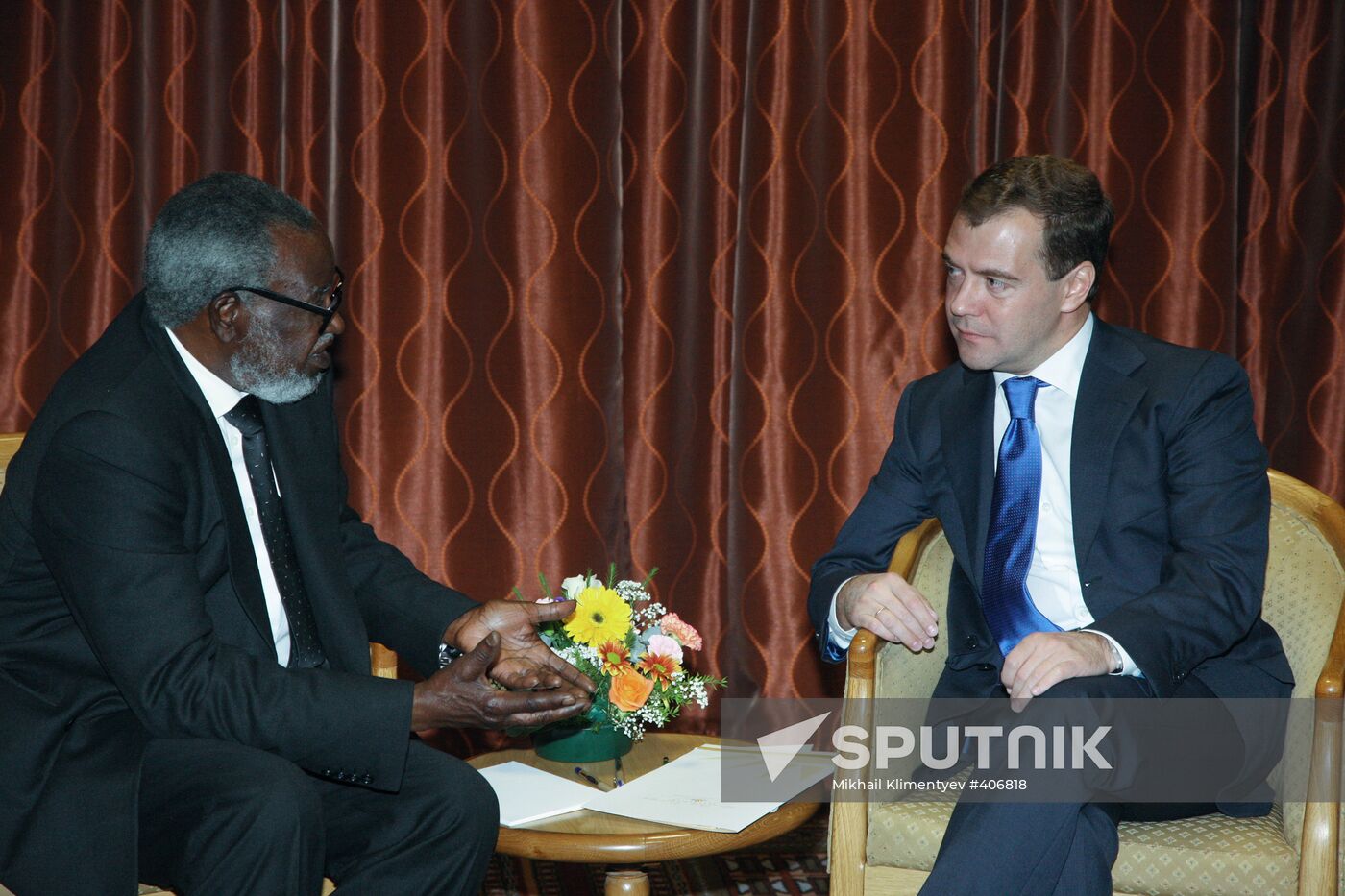 Russian President Medvedev's official visit to Namibia