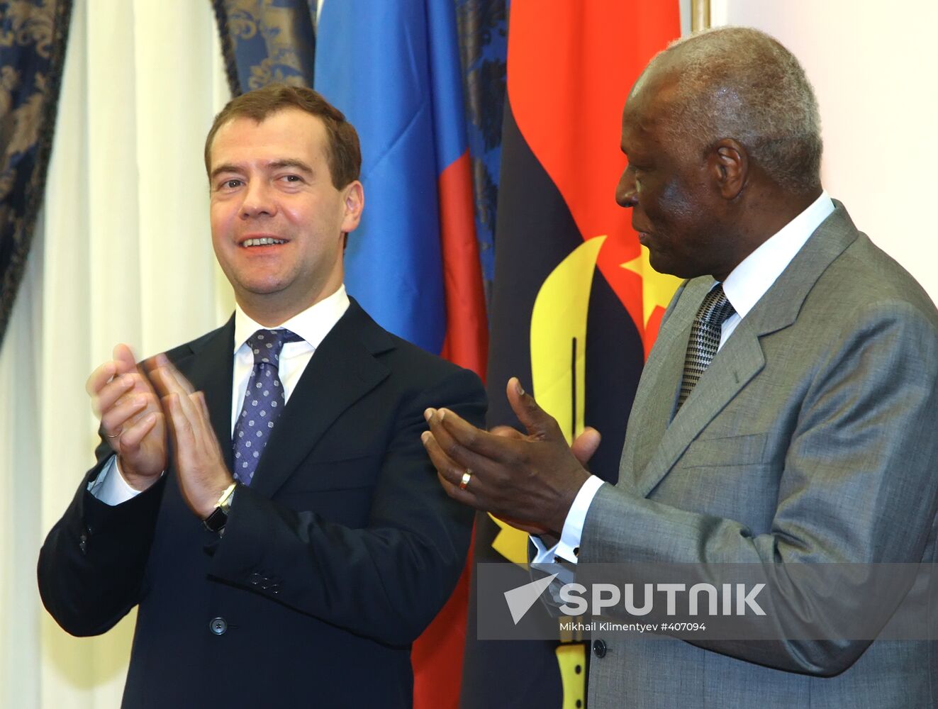Dmitry Medvedev's official visit to Angola