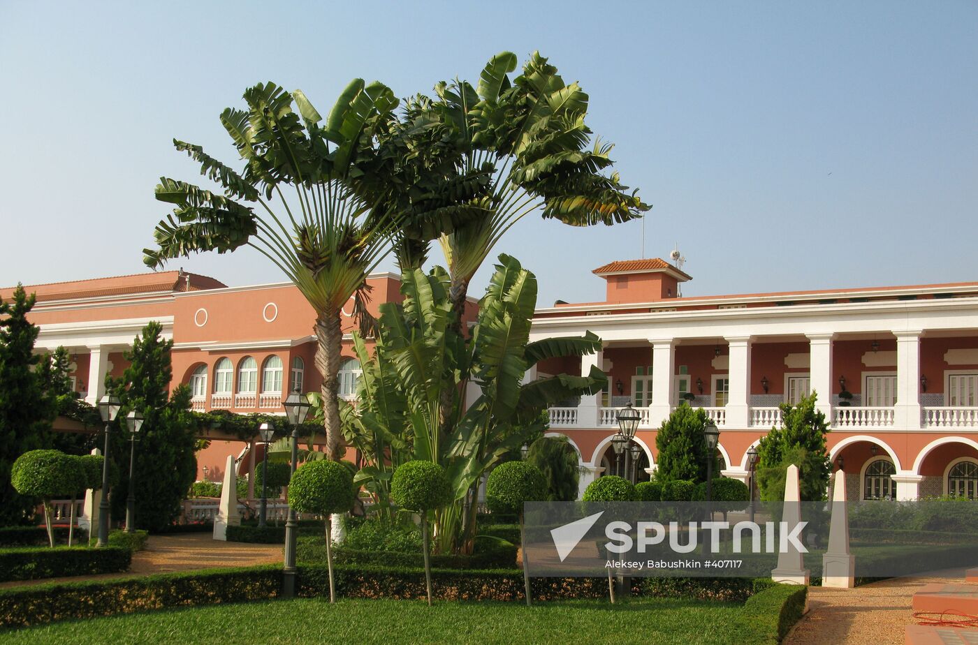 Presidential palace in Luanda