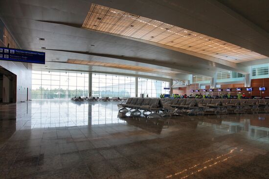 Terminal D at Moscow's Sheremetyevo airport