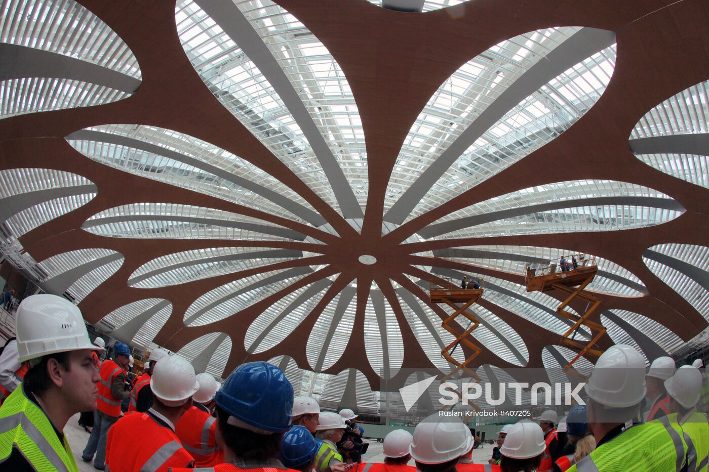 Terminal D at Moscow's Sheremetyevo airport