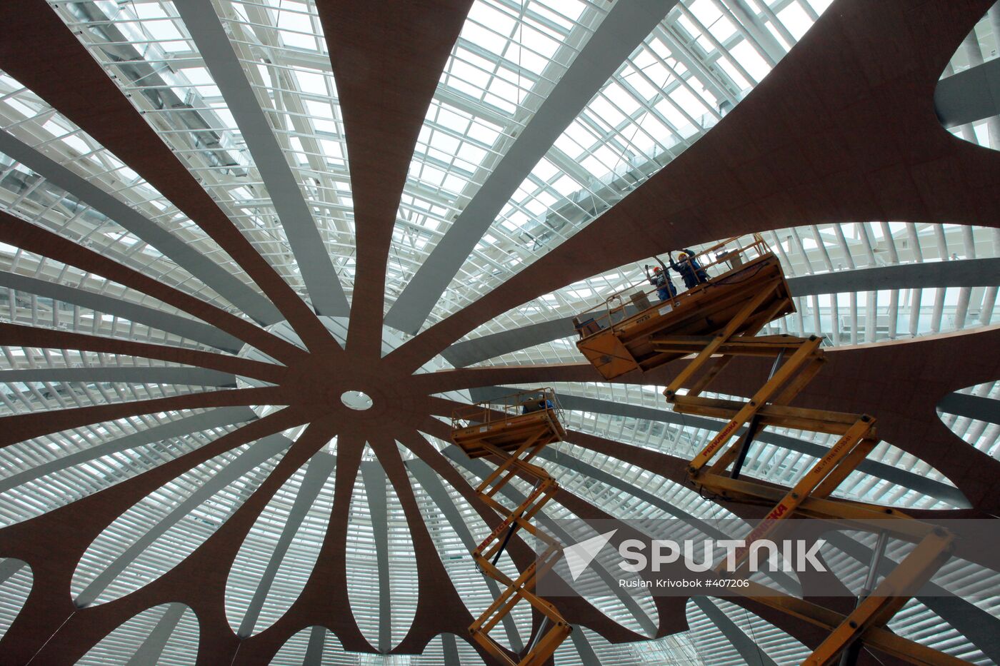 Terminal D at Moscow's Sheremetyevo airport