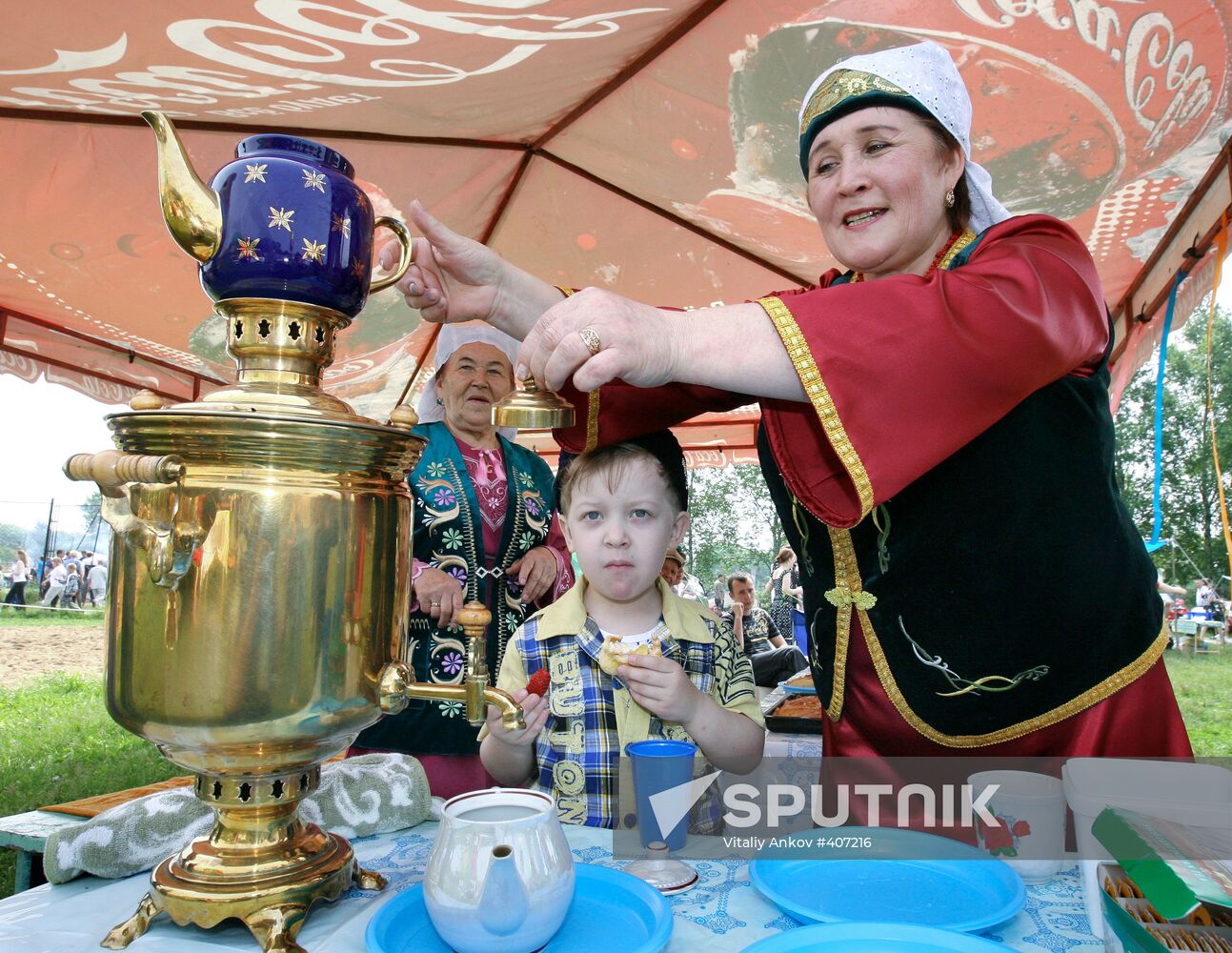Primorye's ethnic Tatars and Bashkirs celebrate Sabantui