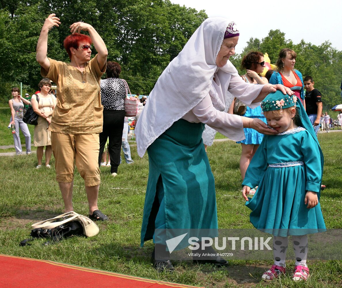 Primorye's ethnic Tatars and Bashkirs celebrate Sabantui