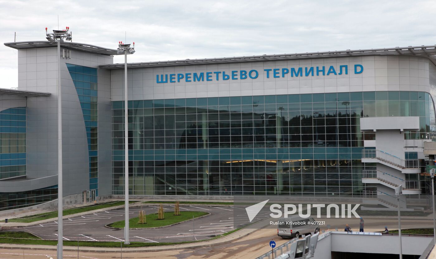 Terminal D at Moscow's Sheremetyevo airport