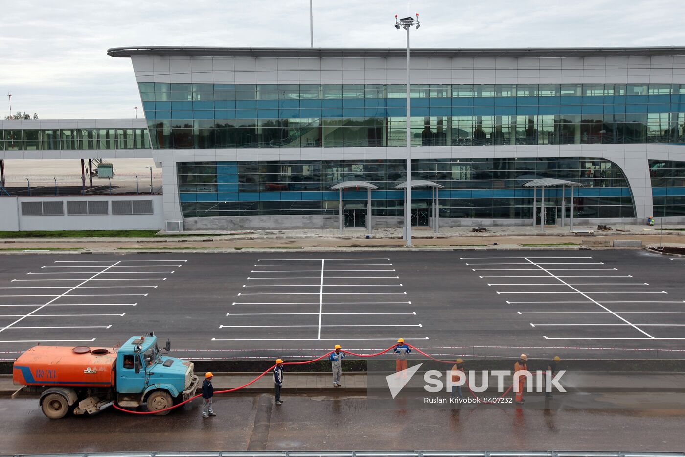 Terminal D at Moscow's Sheremetyevo airport