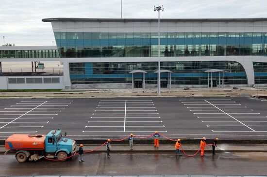 Terminal D at Moscow's Sheremetyevo airport