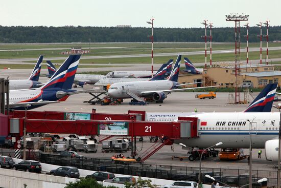 Moscow's Sheremetyevo airport