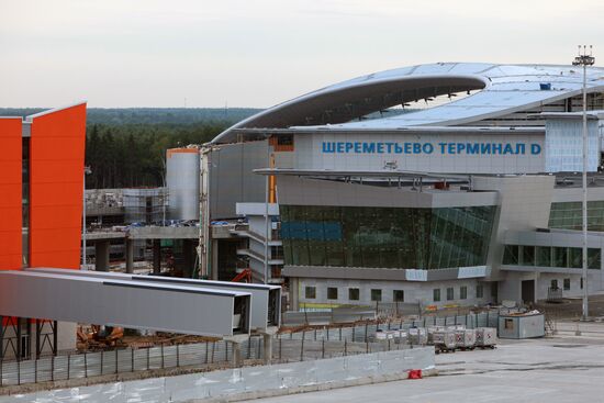 Terminal D at Moscow's Sheremetyevo airport