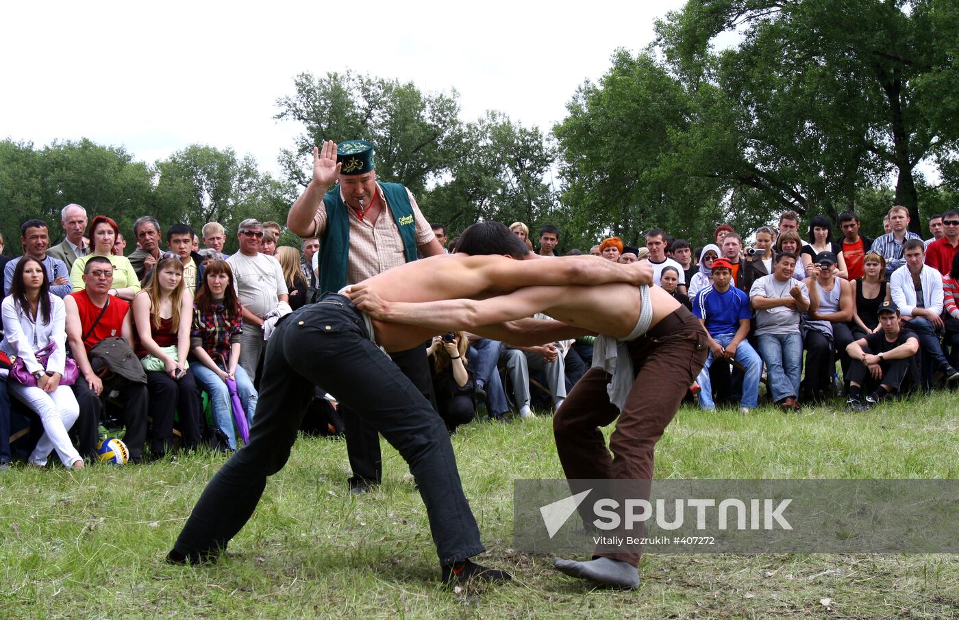 Krasnoyarsk's ethnic Tatars and Bashkirs celebrate Sabantui