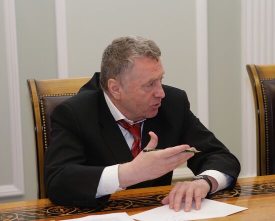 Leader of Liberal Democratic Party Vladimir Zhirinovsky