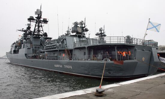 Pacific fleet vessels sent off to the Gulf of Aden